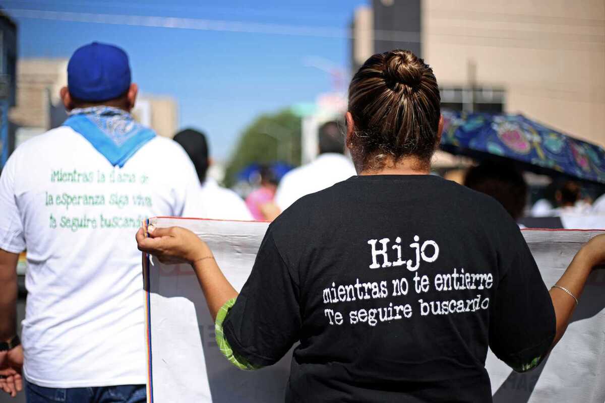 Los datos de la plataforma dan cuenta de que en promedio una persona desaparece en la entidad.| Archivo