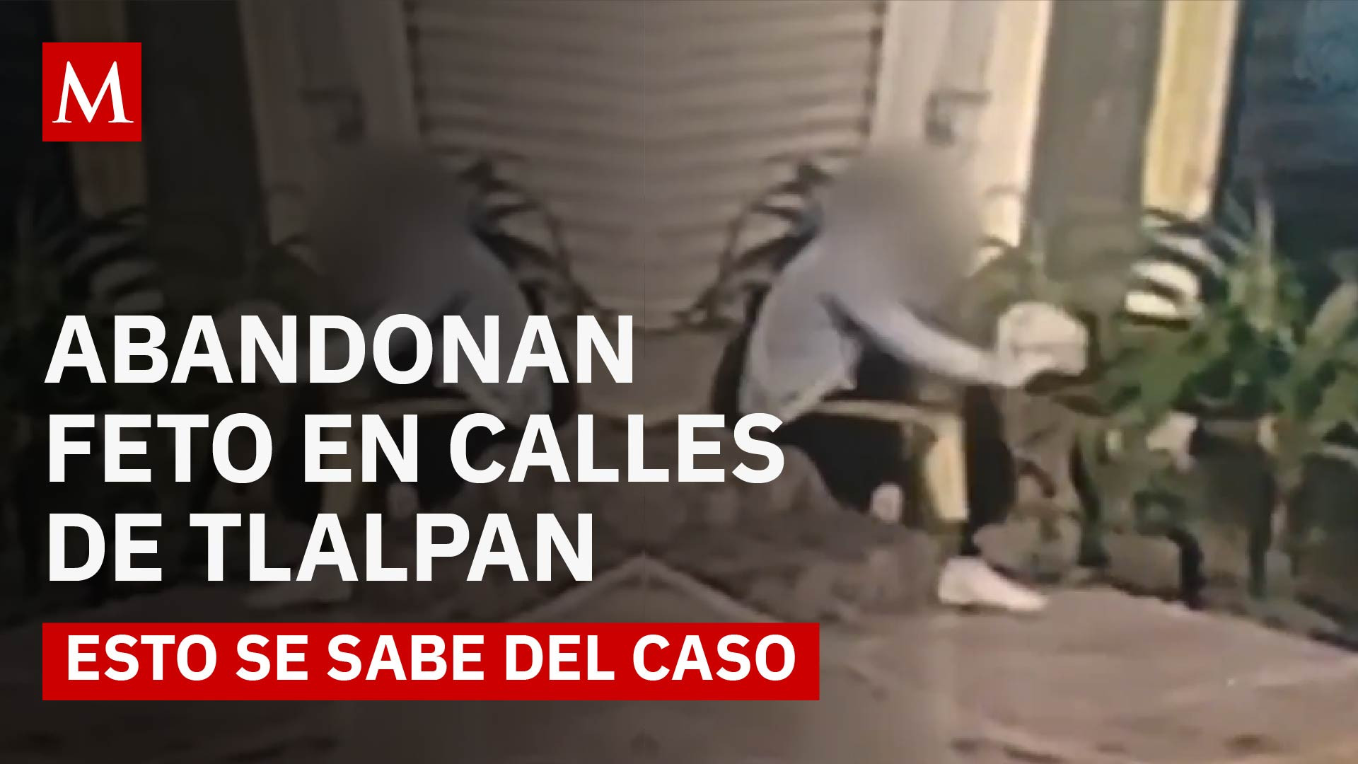 Dejan feto en bolsa de plástico en calle de la alcaldía Tlalpan; fue encontrado en una jardinera