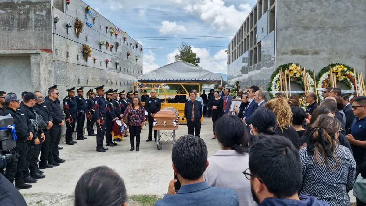 Familiares y autoridades dieron el último adiós a Vicente Ballesteros víctima de homicidio