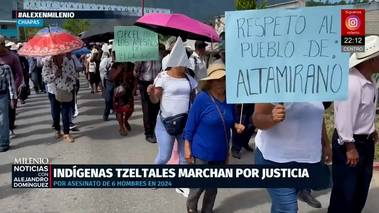 Familias indígenas de Chiapas exigen justicia por asesinatos ocurridos en septiembre