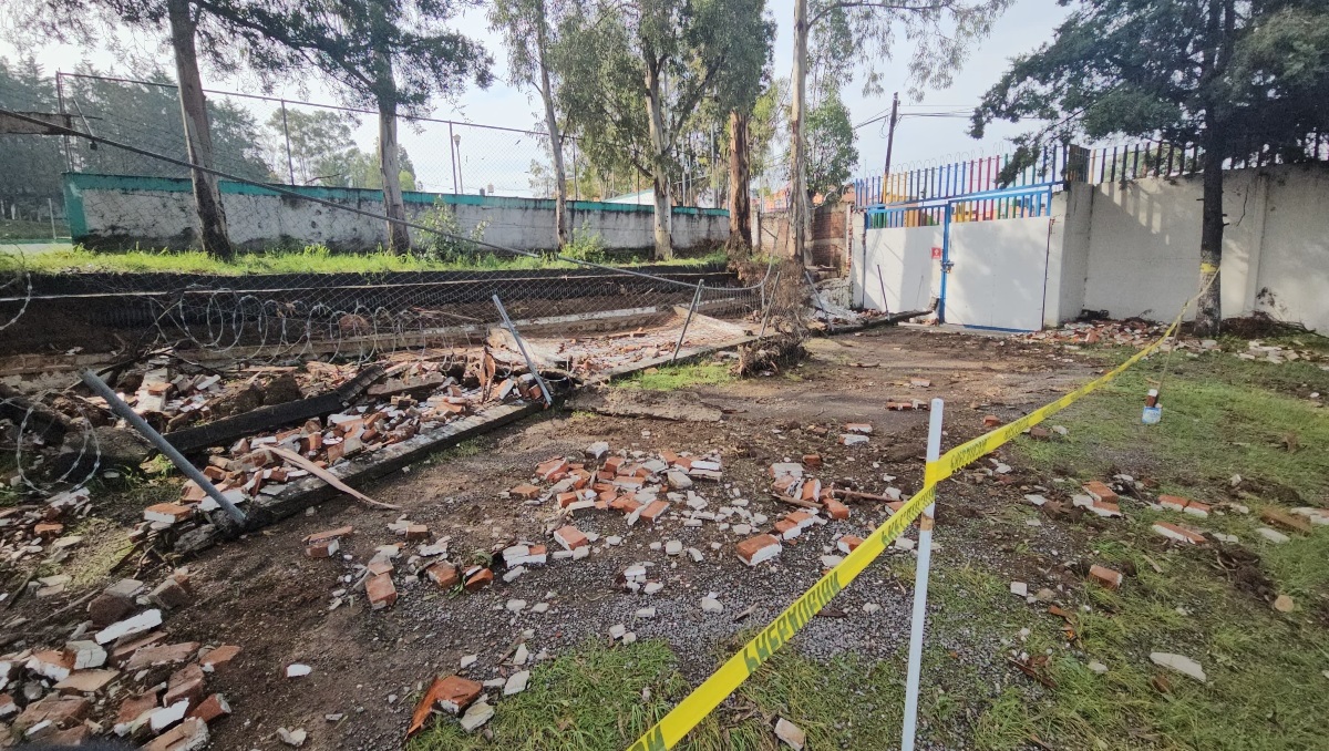 Fuertes lluvias en Puebla deja daños en escuelas de la Romero Vargas | Daniel Hernández