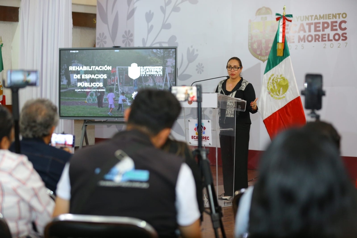 El gobierno de Ecatepec inició el rescate de 500 espacios públicos