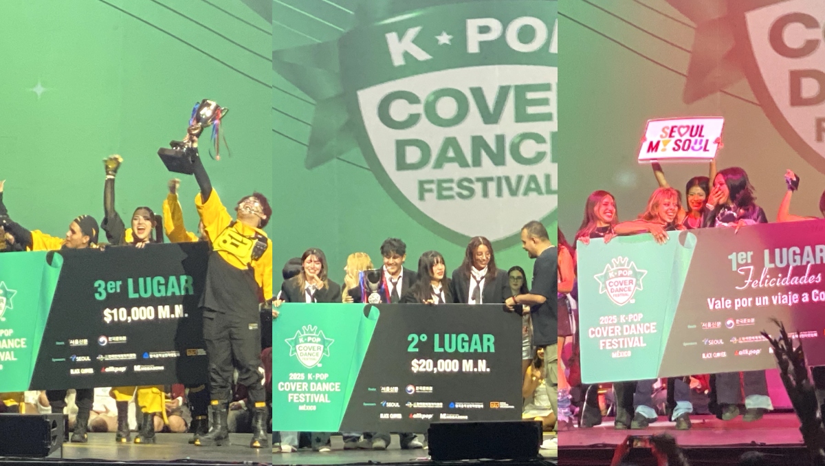Kosmos DC, Black Flag y MadBeat Crew, segundo, tercer lugar y primer lugar respectivamente, recibieron sus premios y reconocimientos.