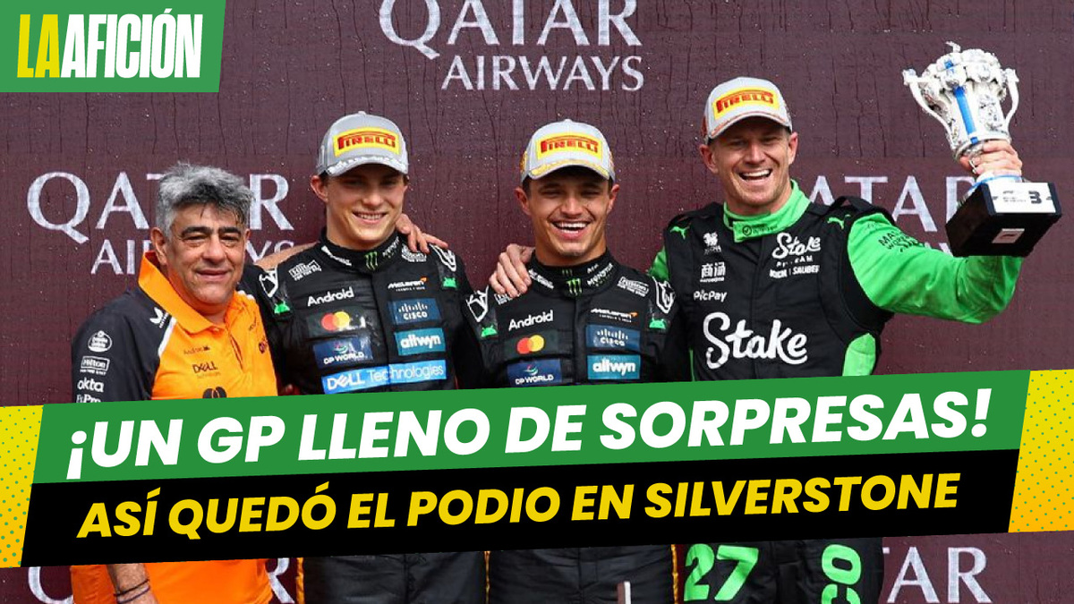 Lando Norris por fin gana el GP de Gran Bretaña y Hülkenberg logra su primer podio en la Fórmula 1