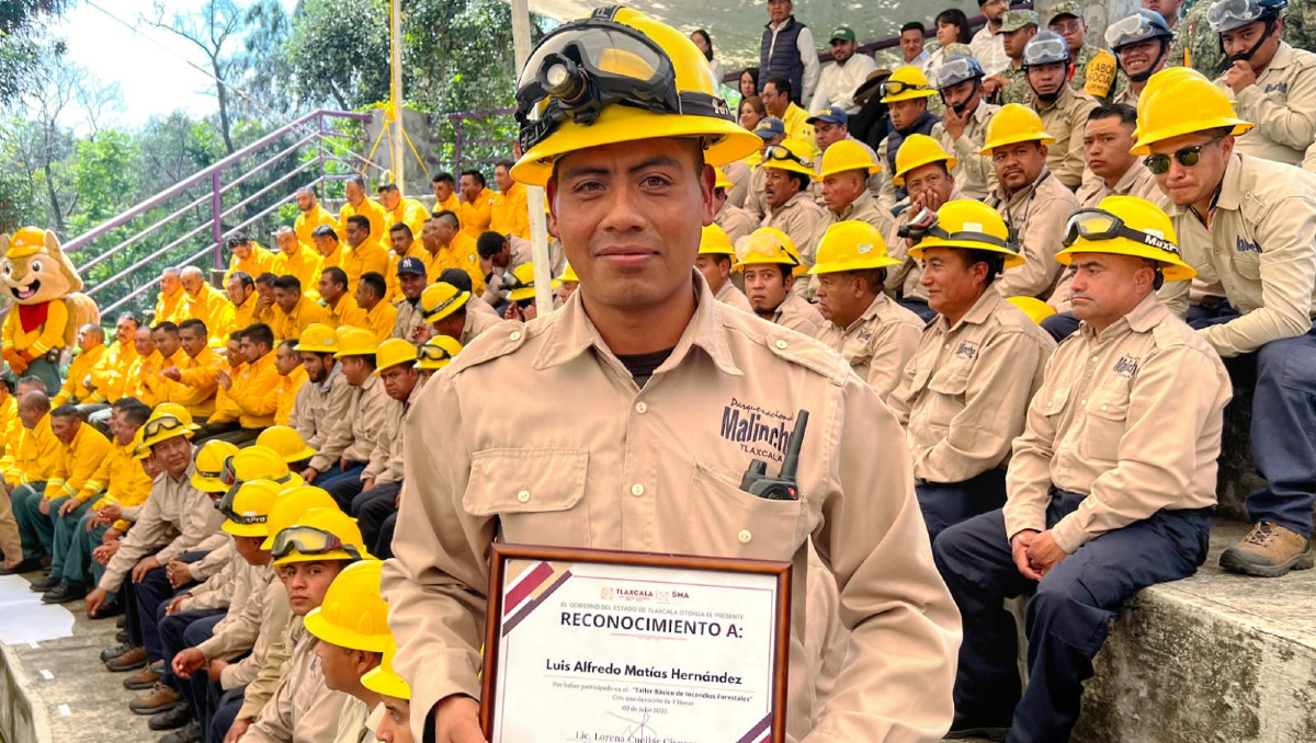 Luis Alfredo Matías: El brigadista que combate incendios forestales | José Alberto Pérez