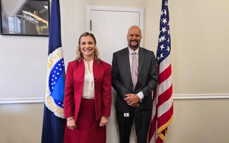 María Eugenia Campos Galván en reunión con autoridades del USDA sobre sanidad ganadera | Especial