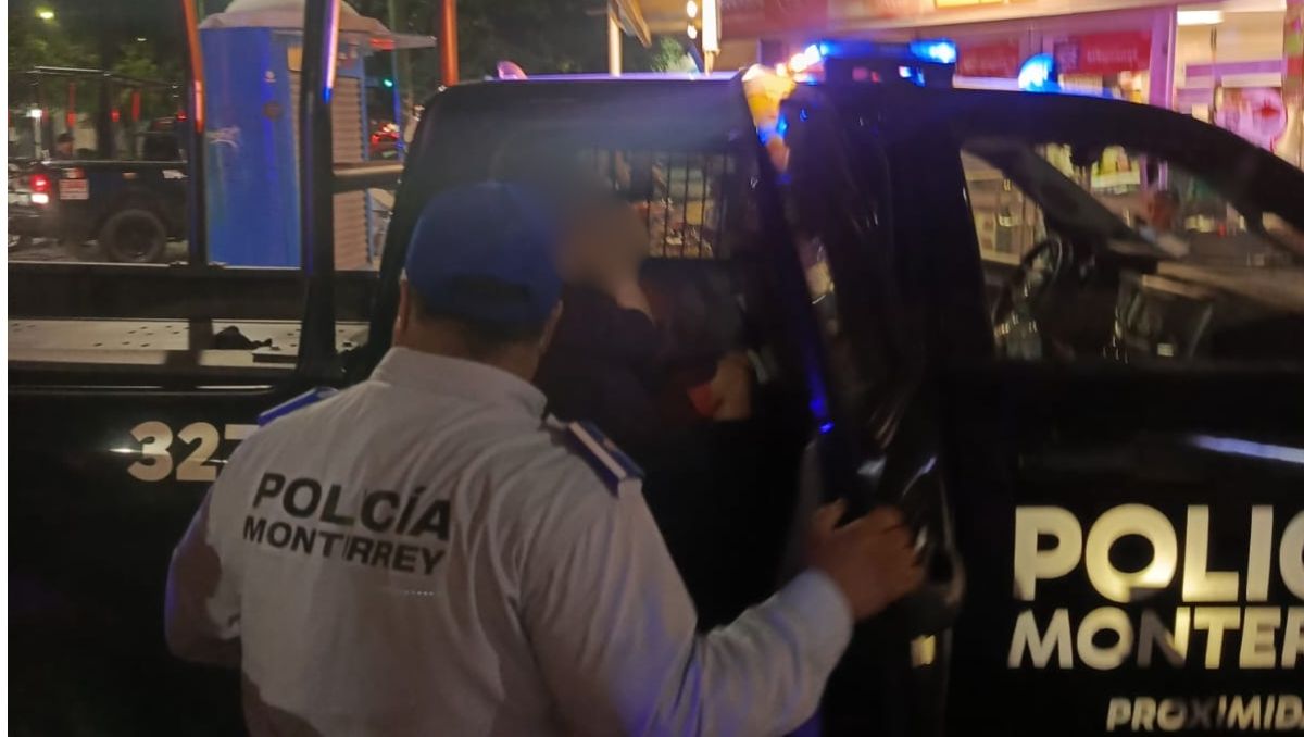La menor fue localizada a salvo por elementos de la policía de Monterrey. / Especial
