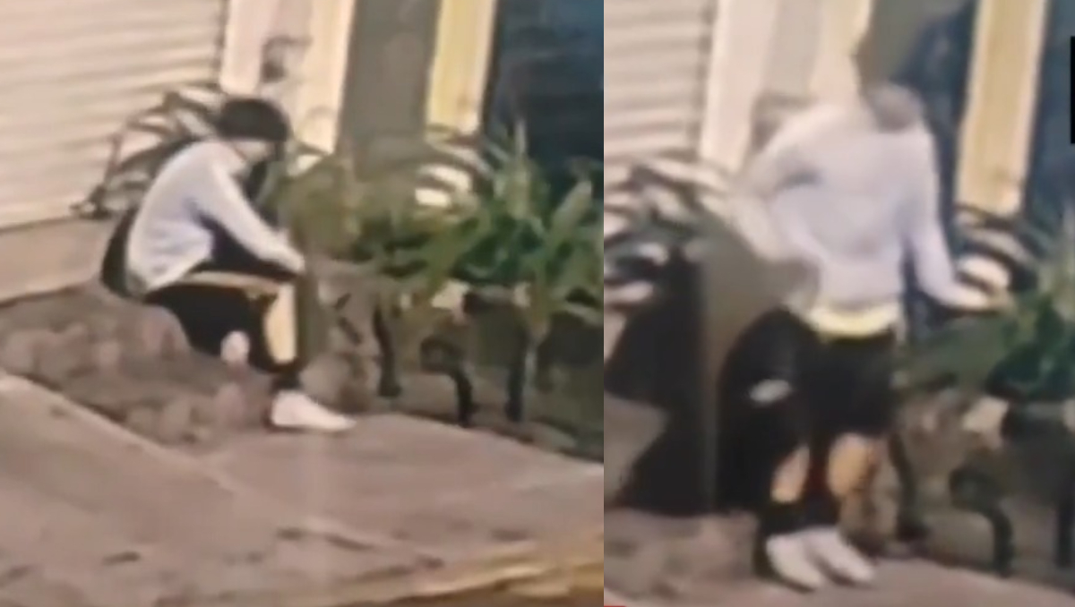 El presunto responsable fue grabado por una cámara de videovigilancia en la zona. | Especial