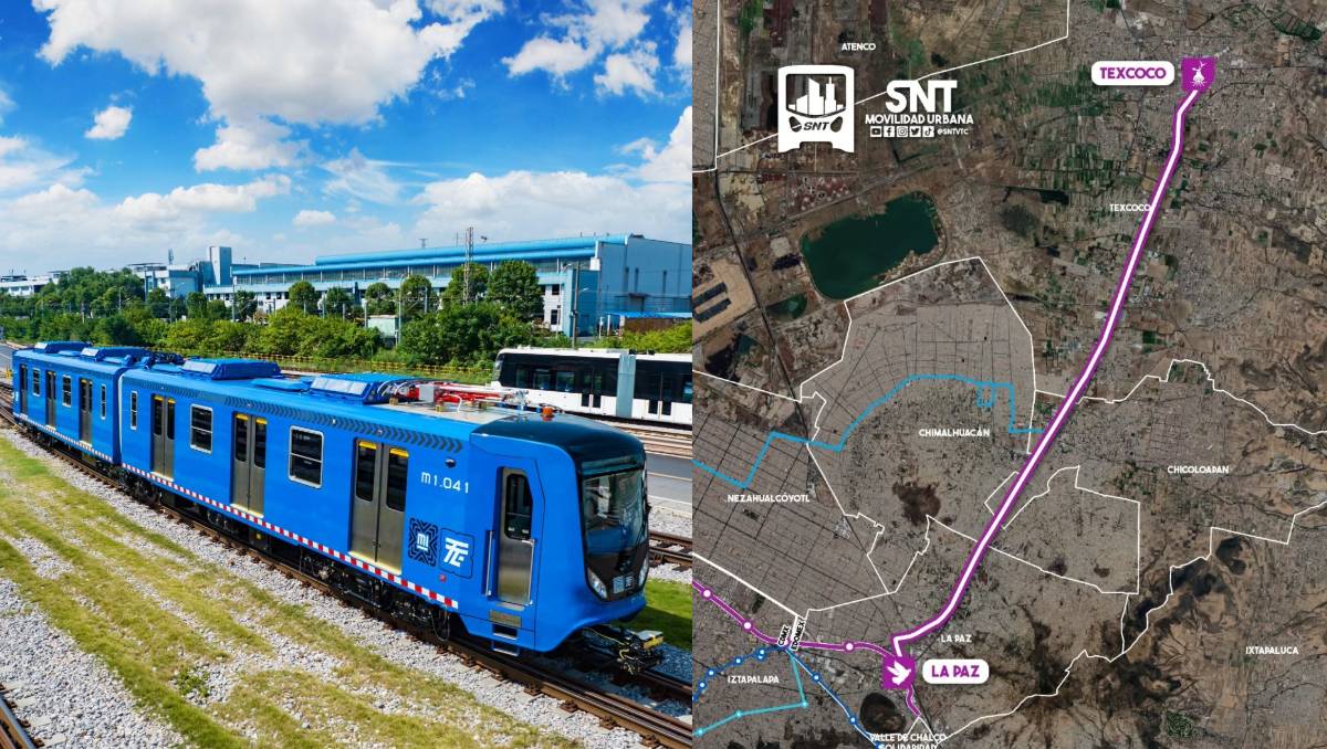Publican licitación para estudios del Tren Ligero Texcoco-La Paz en Edomex. | Foto: Cuartoscuro y Facebook SNT: Movilidad Urbana.
