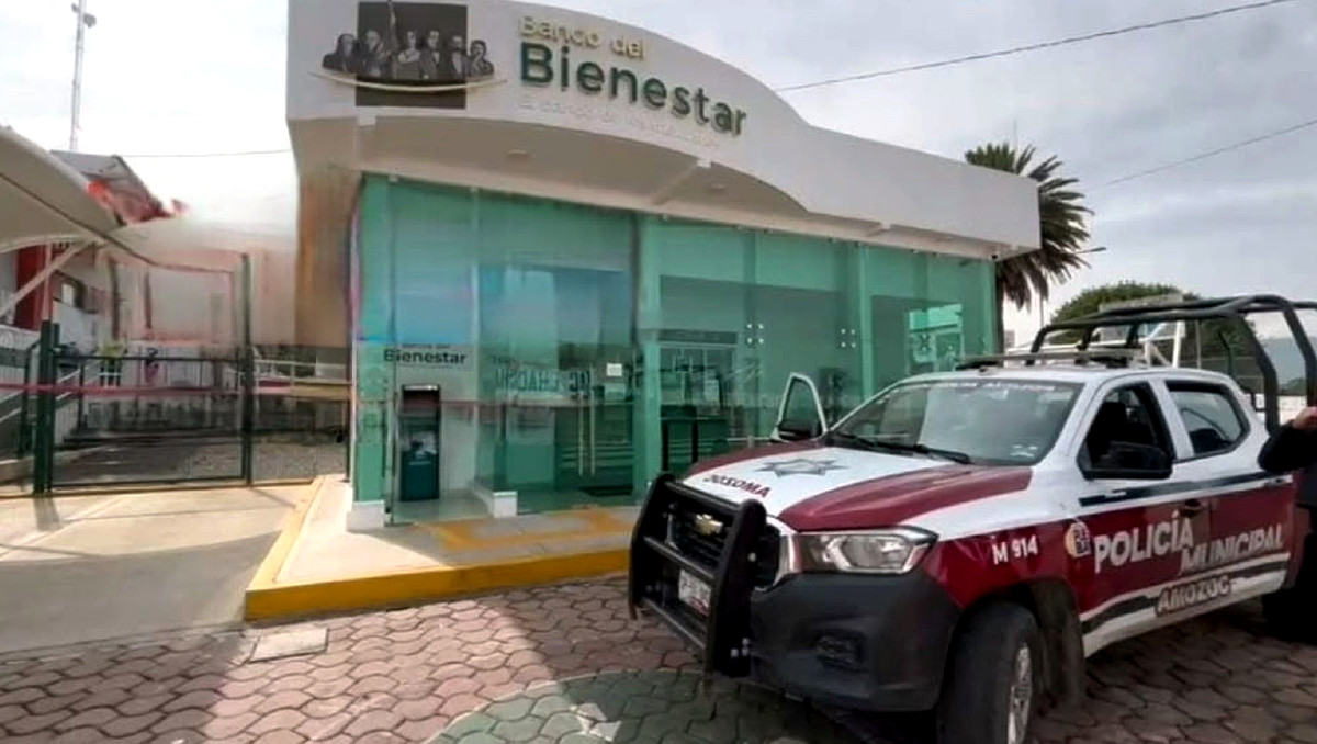 Roban Banco del Bienestar en Amozoc | Especial