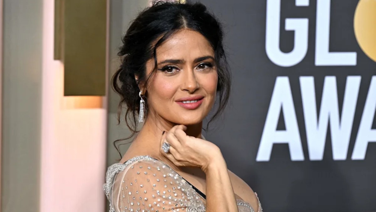 Salma también fue madre luego de cumplir 40  |AFP