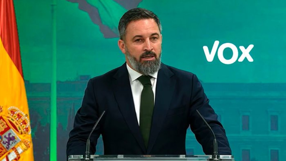 Santiago Abascal, presidente del partido Vox en España. | Especial