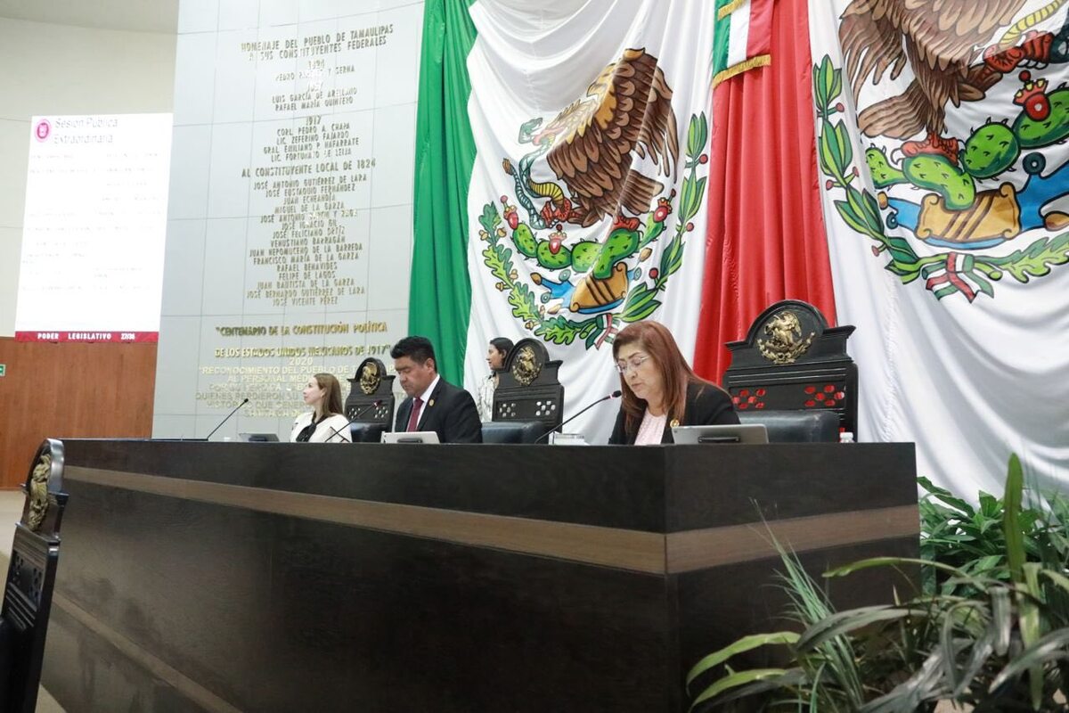 Sesión Pública y Extraordinaria celebrada el día de hoy en el Congreso de Tamaulipas