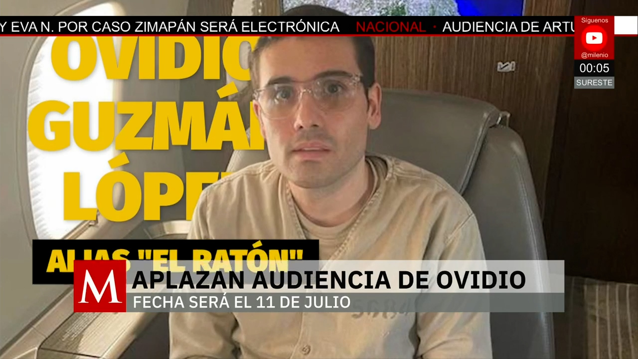 Aplazan audiencia de Ovidio Guzmán en Chicago sin revelar aún los cargos