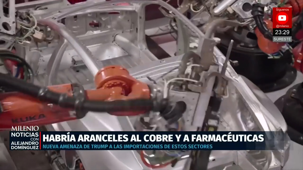 Donald Trump amenaza con aranceles a acero y farmacéuticas fuera de Estados Unidos