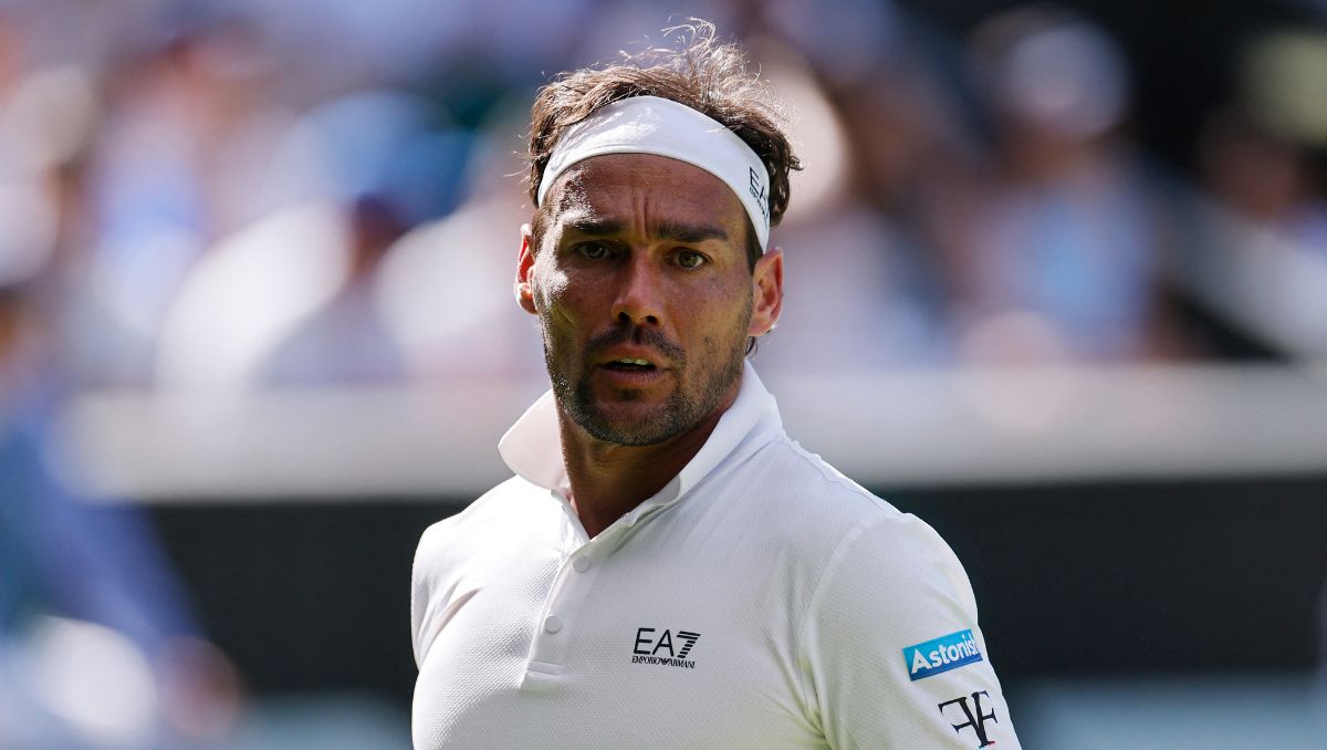 Fognini anuncia retiro tras derrota en Wimbledon contra Alcaraz (Reuters)