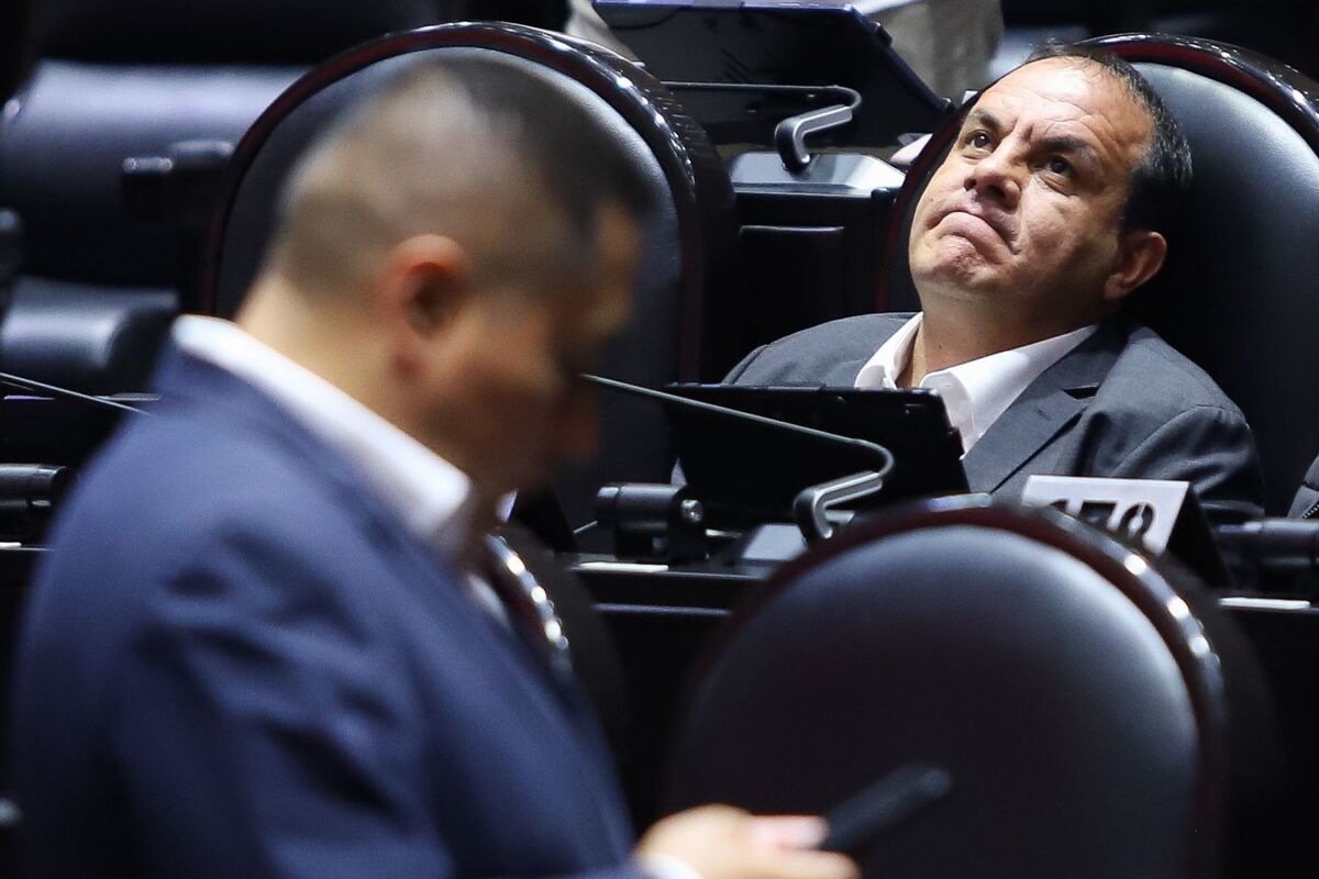 El ex gobernador de Morelos fue sentenciado por violencia política en razón de género. | Cuartoscuro