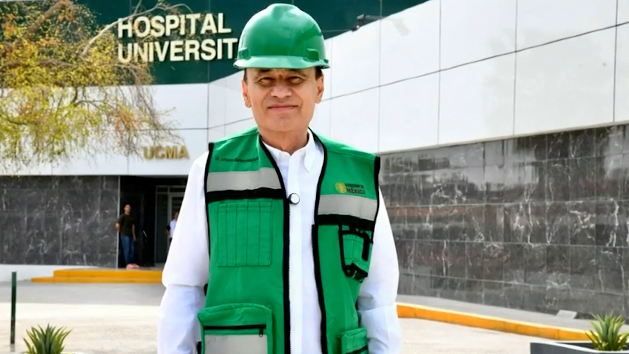 Gobernador de Sonora supervisa avances en la construcción del Hospital General 15 del IMSS