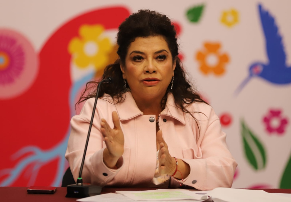 Informe de seguridad de la jefa de Gobierno Clara Brugada. |Javier Ríos