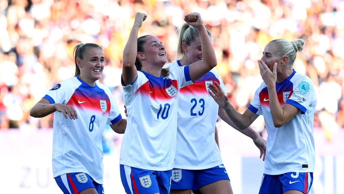 Inglaterra derrota a Países Bajos en la Euro femenina con goleada (Reuters)