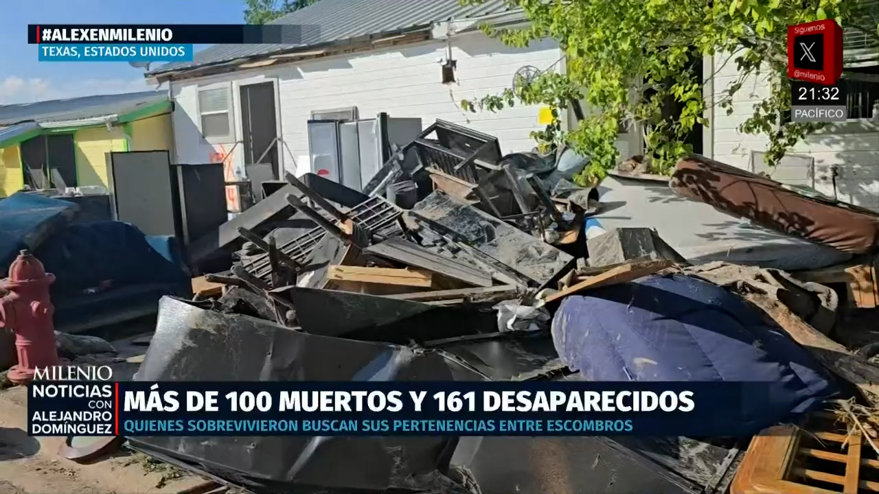 Inundaciones en Texas dejan más de 100 muertos y cientos desaparecidos