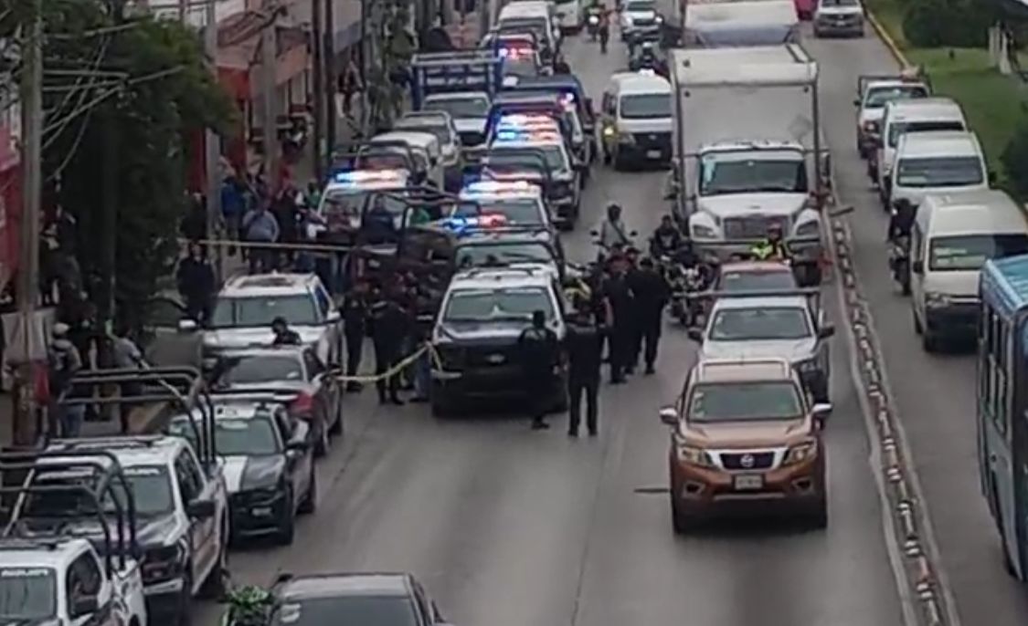 Los implicados viajaban en una motocicleta.