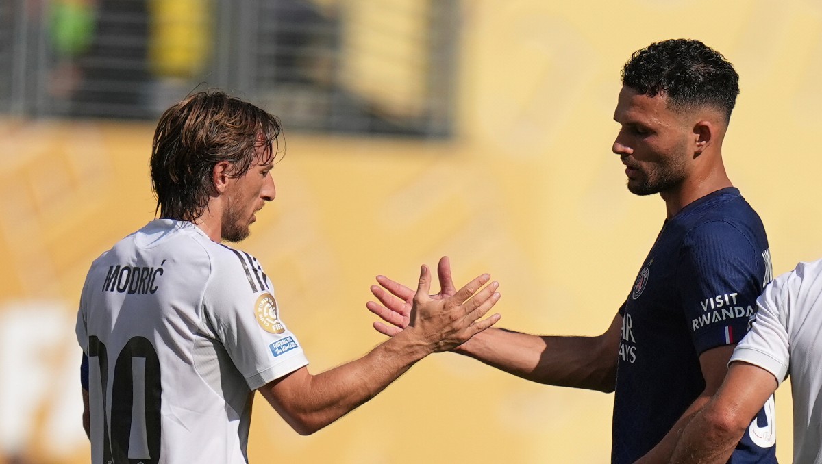 Luka Modric se despide del Real Madrid con derrota ante PSG en el Mundial de Clubes (AP)