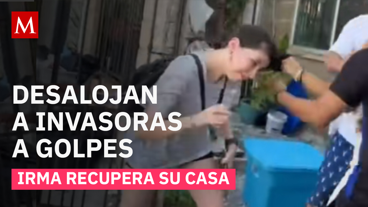 Madre e hija recuperan su casa invadida después de 10 años