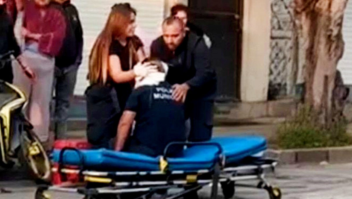 Policía en atacado con machete por defender a mujer en Cuerámaro | Especial