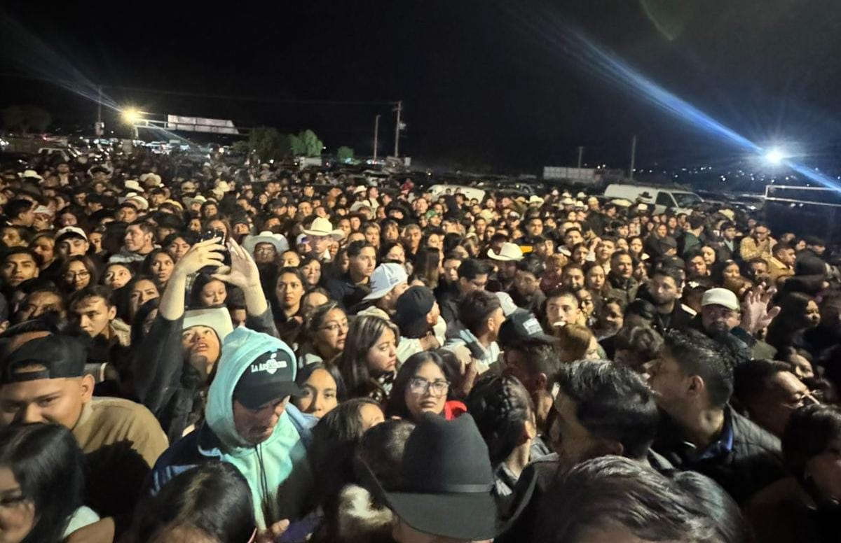 Se reportó un "portazo" en el Teatro del Pueblo en la Feria de Actopan. (Cortesía)