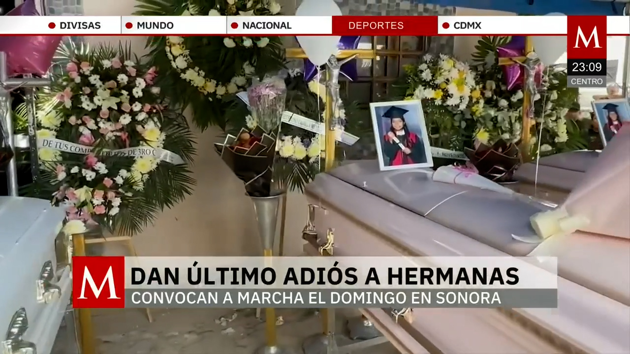Tragedia en Sonora: feminicidio deja tres víctimas, Hermosillo las despide
