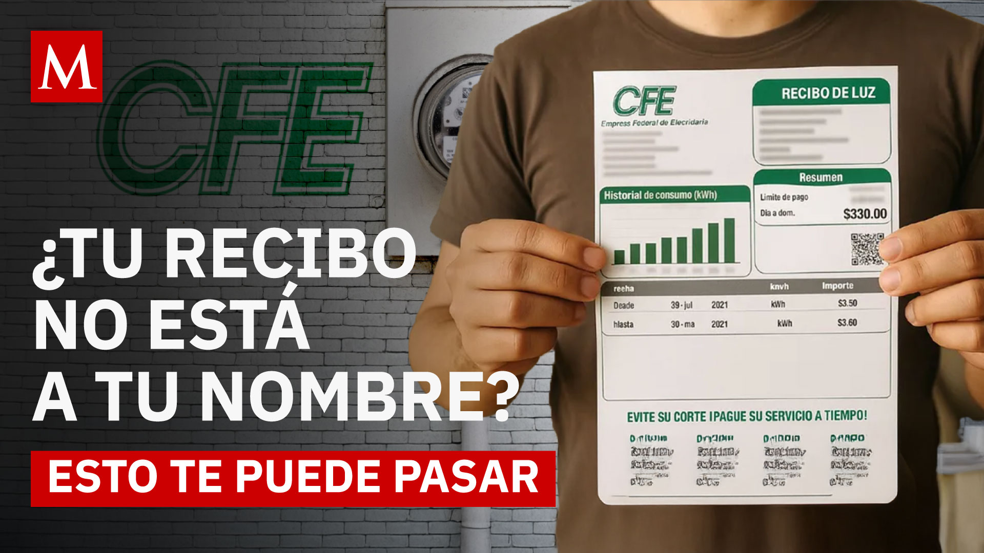 Cambiar el titular del recibo de luz es clave: esto pasa si no lo haces