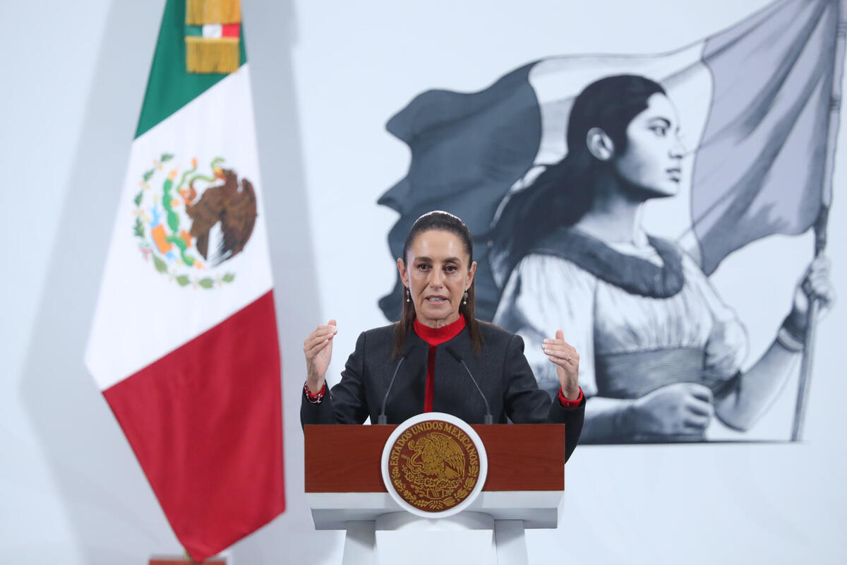 Claudia Sheinbaum dijo que la Defensa y Marina están dispuestas a ayudar a otros países en atención a Protección Civil | EFE
