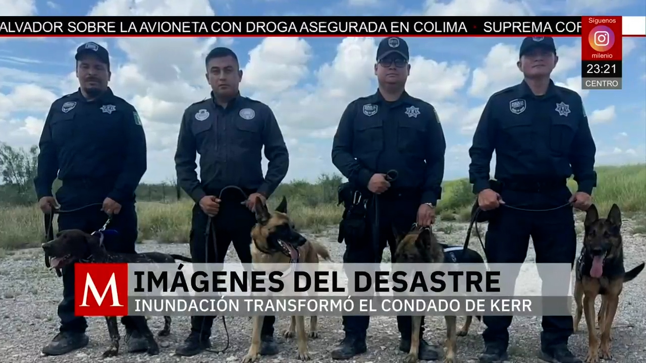 Equipos de rescate mexicanos llegan a Texas para apoyar en búsqueda de desaparecidos
