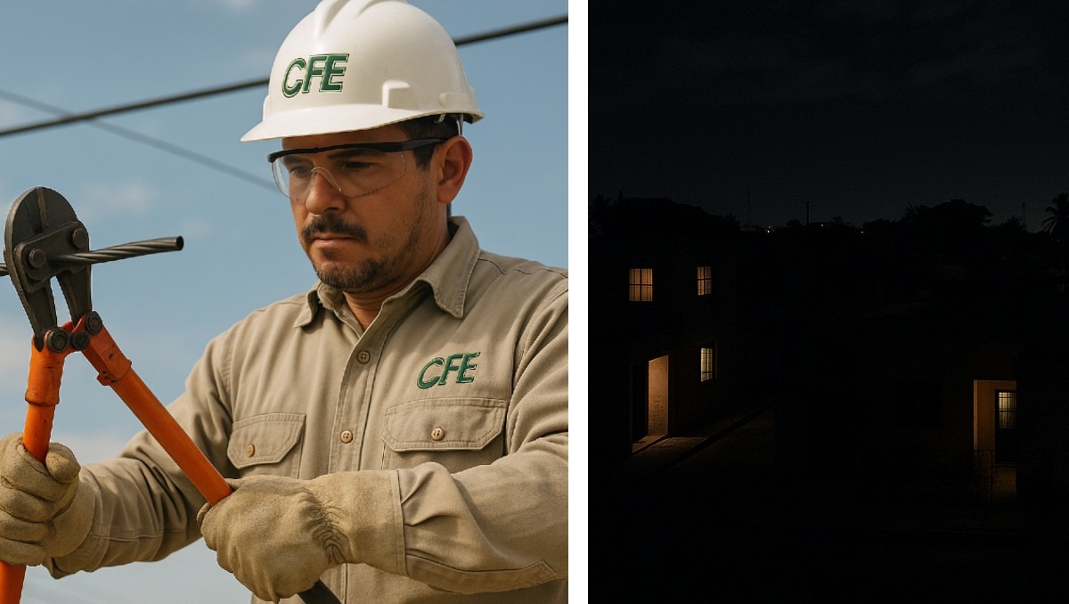 La CFE advirtió que habrá una suspensión de electricidad. | Especial