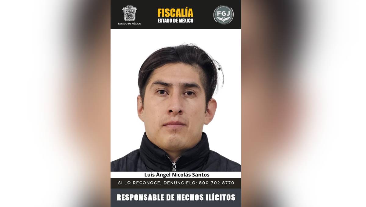 Luis Ángel Nicolás Santos se desempeñaba como Director de Seguridad Pública de Tlatlaya, Edomex. | Especial