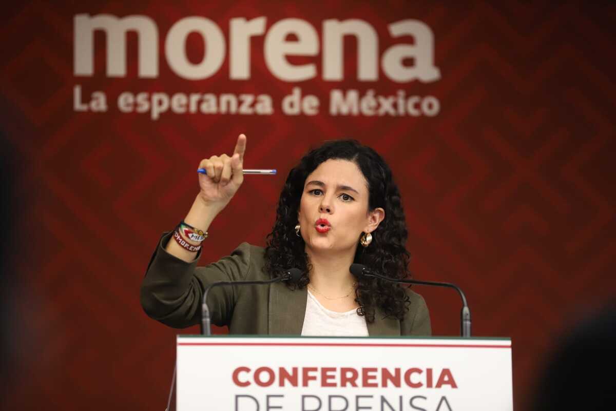 Luisa Alcalde agradeció el apoyo y reconocimiento de la presidenta Sheinbaum. | Javier Ríos