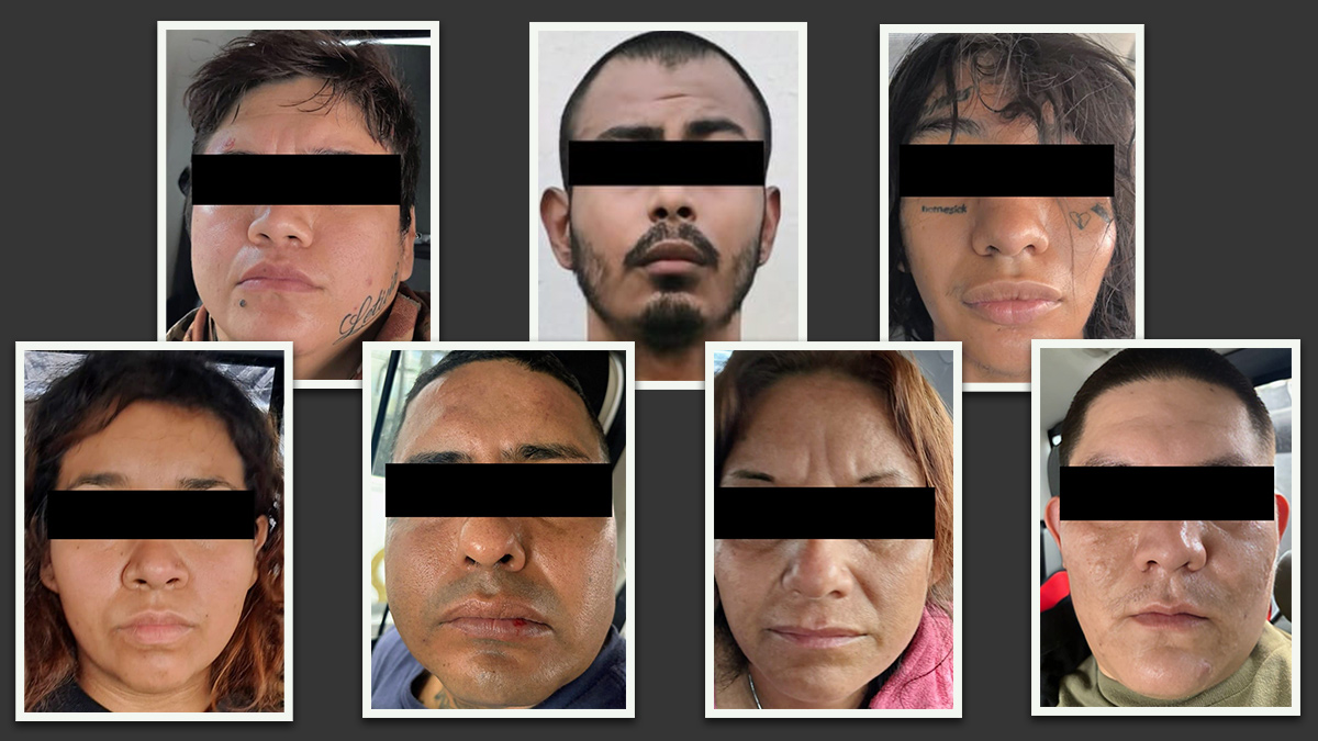 Las tres mujeres y cuatro hombres son acusados de delitos contra la salud. Foto: Especial