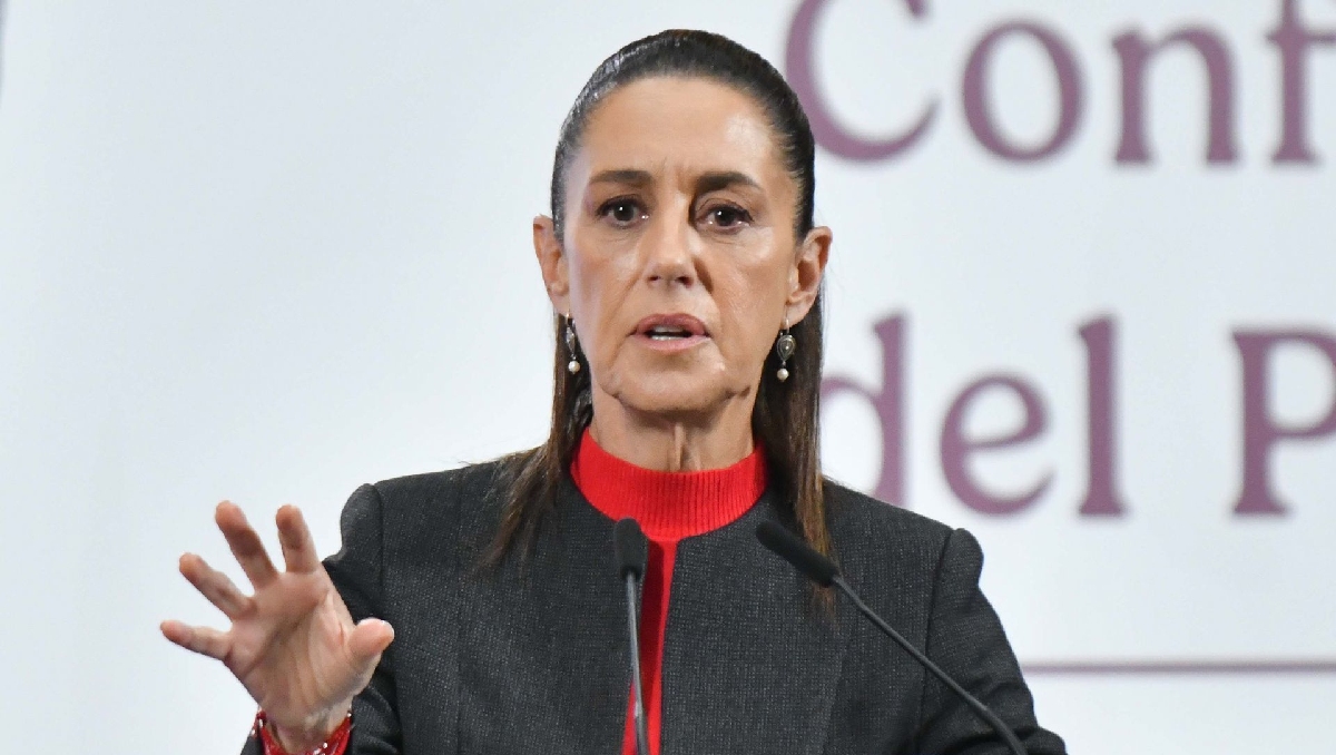 La Presidenta en su conferencia de prensa en Palacio Nacional el 10 de julio. | Cuartoscuro