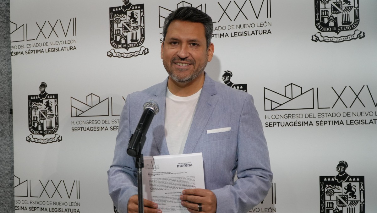 La propuesta fue realizada por el diputado de Morena, Tomás Montoya. Foto: Especial