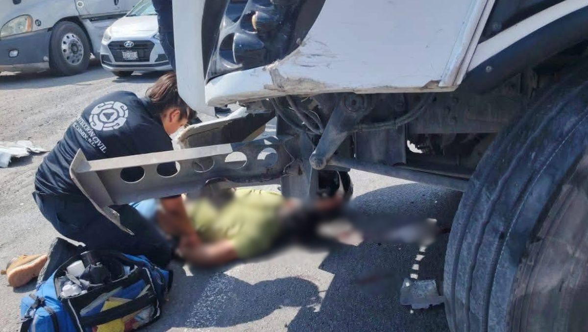 Se informó que el motociclista era un joven de entre 20 y 25 años. / Especial