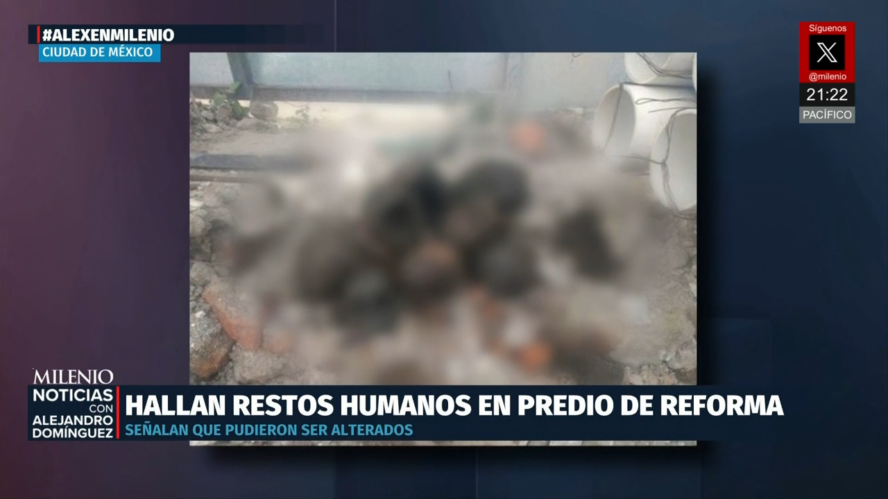 Ceci Flores halla restos óseos en Reforma; denuncian posible alteración de la escena