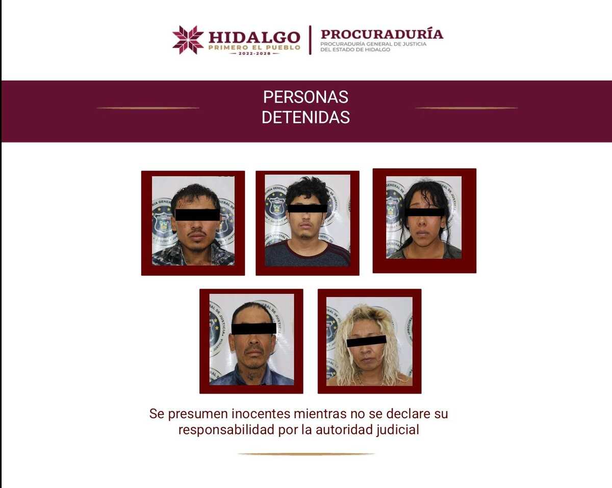 Detenidos por agredir y lesionar a personal de la Procuraduría.
