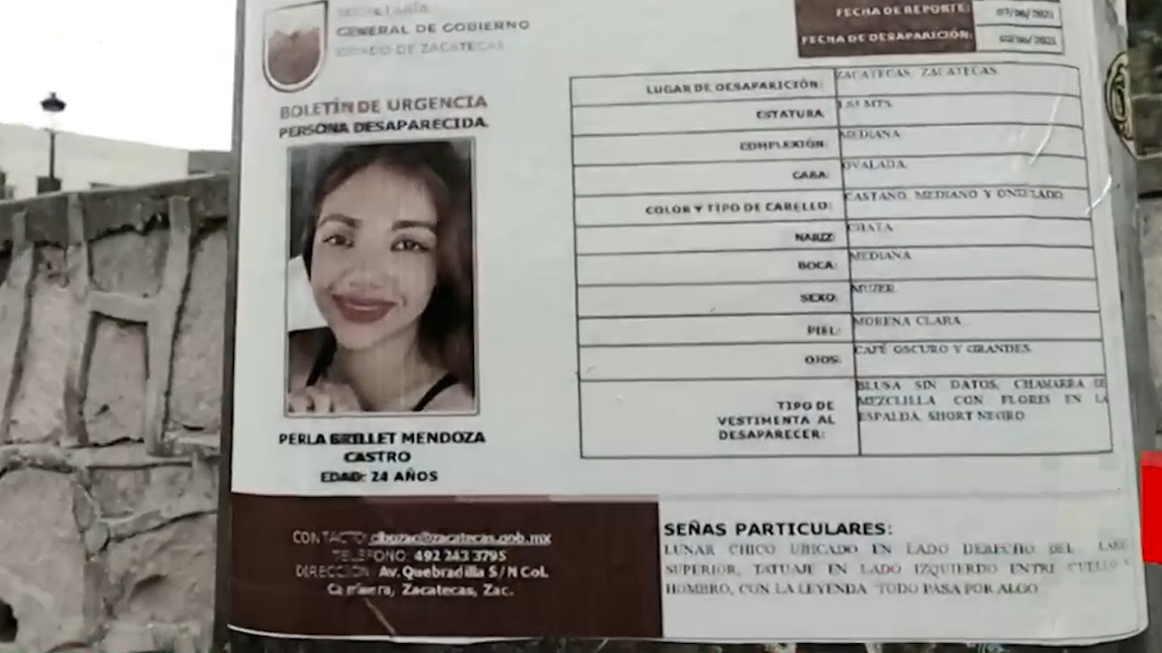 Madre de enfermera desaparecida en Zacatecas sigue buscándola, a cuatro años del caso