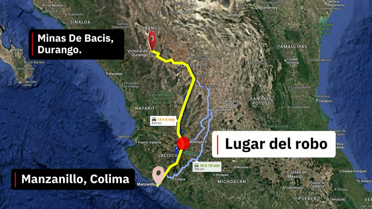 Vicefiscal de Jalisco expone inconsistencias en supuesto robo de 33 toneladas de oro y plata