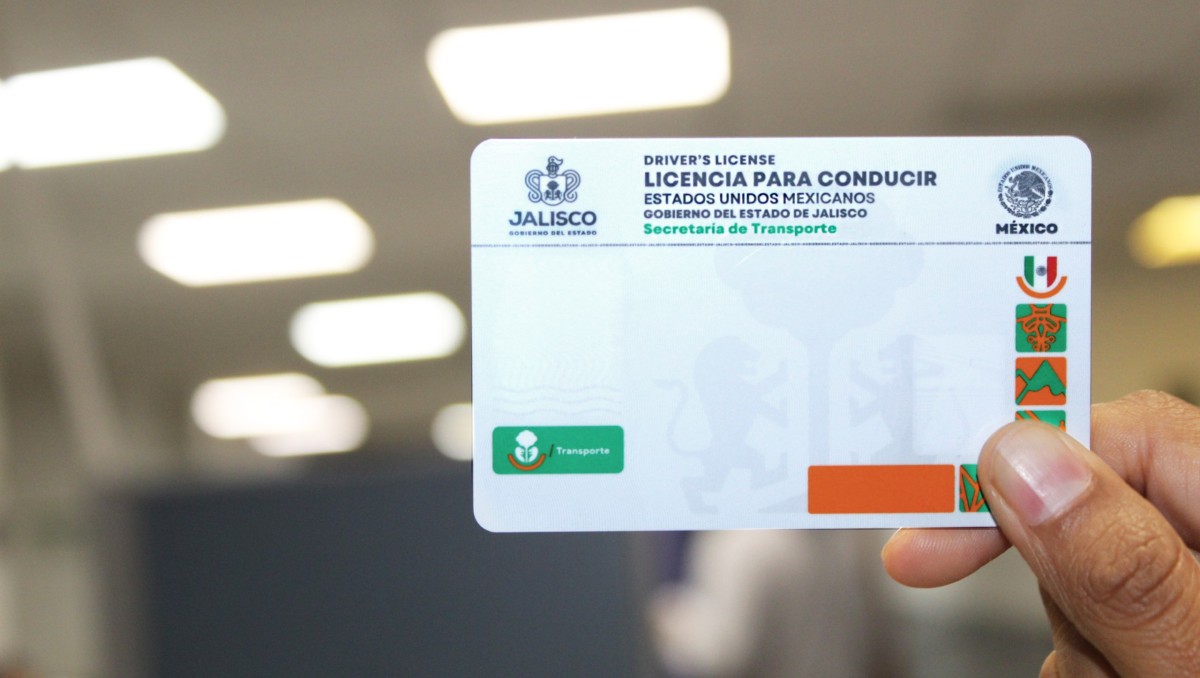 Así es la licencia de conducir bilingüe en Jalisco consulta cómo es el trámite (Cortesía)