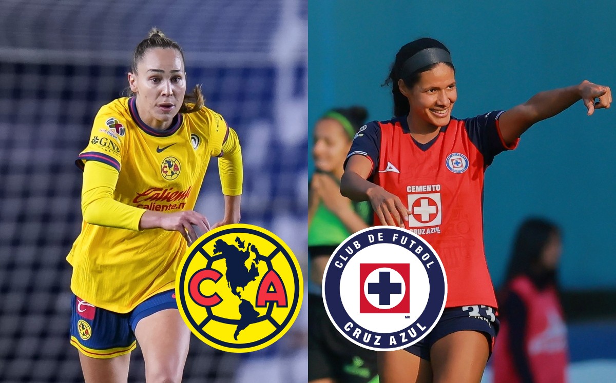 América vs Cruz Azul Femenil. Dónde ver partido de la jornada 1 de la Liga MX Femenil (Imago7)