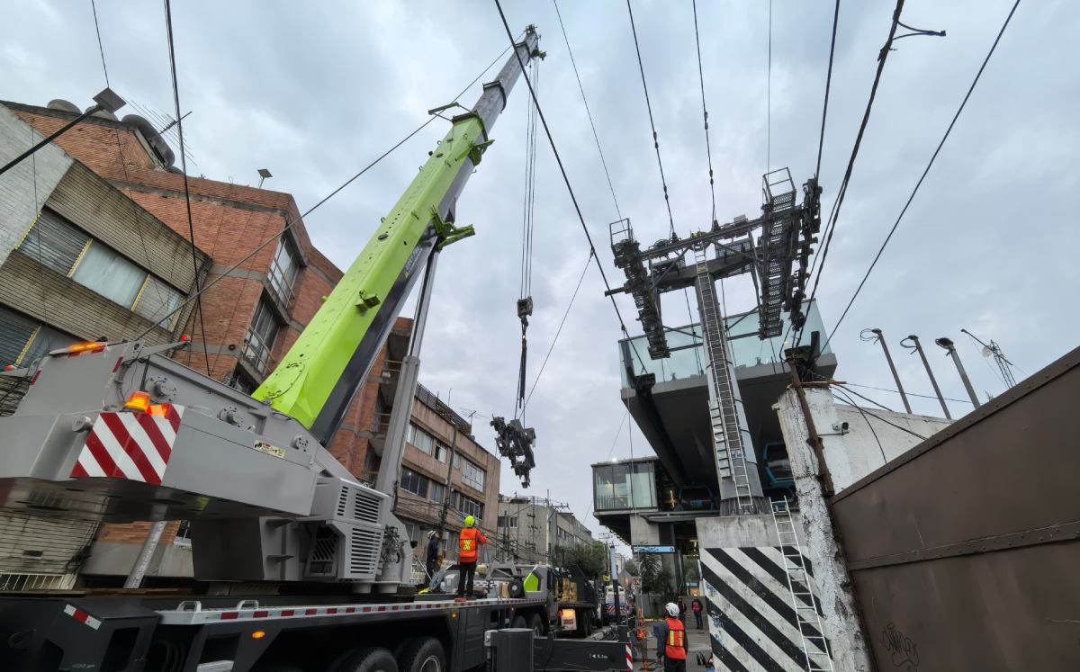 Cablebús de la CdMx suspende un tramo de la línea 1