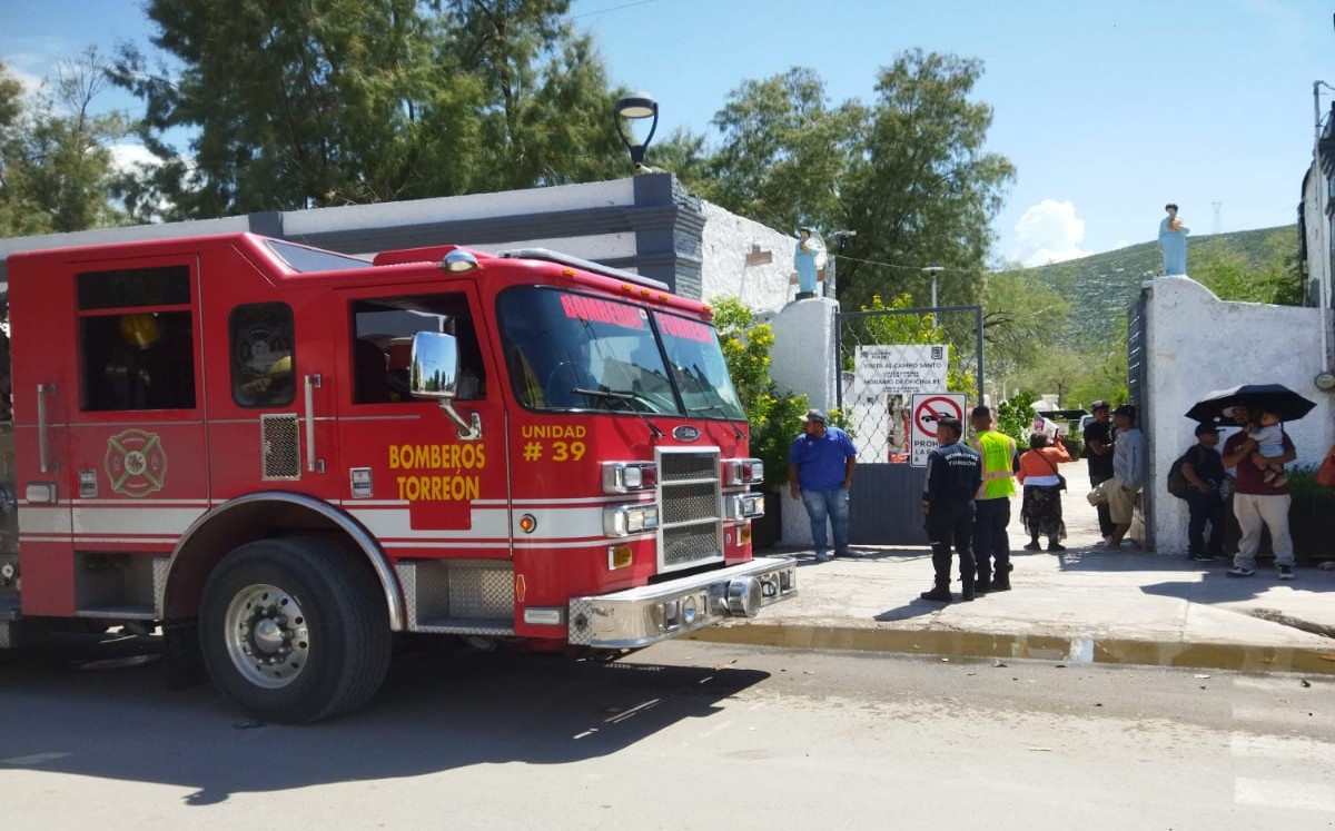 Los hechos ocurrieron en el Panteón Municipal de Torreón. l Especial