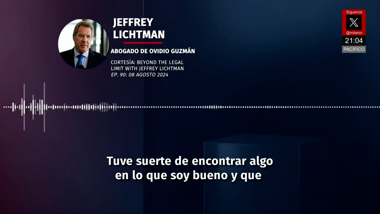 Abogado de Ovidio presume en su podcast haber sido parte clave en la historia del narco